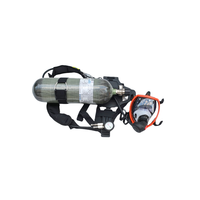 Pompier Contenu Appareil Respiratoire SCBA Masque Complet Air Cylindre Équipement De Sauvetage Portable Pression Respirateur Sécurité