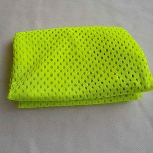Tela de Malla Suave y Transpirable 100% Poliéster, Tejido de Punto Elástico con Diseño de Puntos Teñidos, para Ropa, Juguetes y Productos para Bebés - Product Image 6