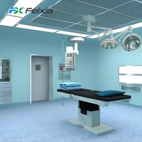 Solusi Ruang Operasi Modular Stasioner Feixia yang Dapat Disesuaikan, Pemasangan Cepat, Sistem Laminar Flow, Efisiensi Filter HEPA 95%