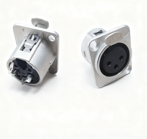 Âm thanh chuyên nghiệp 19 ''1U 12-Port <span class=keywords><strong>XLR</strong></span> Patch panel-3-pin 12-way <span class=keywords><strong>XLR</strong></span> Connector cho âm thanh giá - Product Image 3