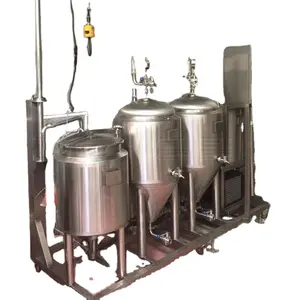 200L bira fabrikası homebrew mikro bira 200l fermentasyon ekipmanları hepsi bir bira mayalama sistemi