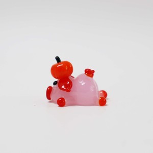 Lampwork ตุ๊กตาแก้วรูปหมูตัวเล็กพร้อมฟักทองสำหรับตกแต่งบ้าน - Product Image 2