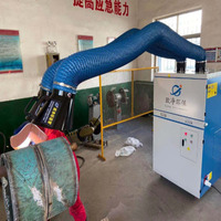 Extractor de Gases de Soldadura Eficiente y Portátil, Colector de Polvo para Corte y Pulido, Extractor Industrial de Polvo y Gases de Soldadura