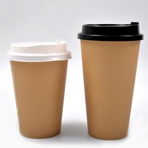 Wholesale Custom Various Sizes Single Wall Coated Paper Cup With Hot Drink