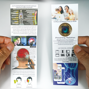 카마즈 휴대폰용 전자파 차단 스티커 게르마늄 전자파 차단 스티커 퀀텀 쉴드 <span class=keywords><strong>EMF</strong></span> 보호 1800-2200 이온 - Product Image 6