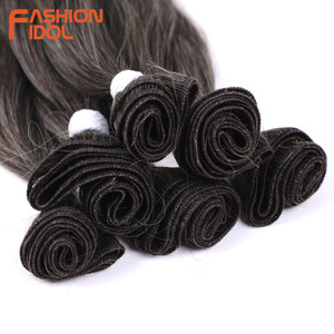 Estensioni di <span class=keywords><strong>Capelli</strong></span> Sintetici a Onda Profonda per Acconciature Bionde, <span class=keywords><strong>6</strong></span> Fasci da 20 Pollici, <span class=keywords><strong>Capelli</strong></span> Finti - Product Image 5