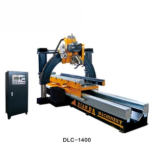 Machine automatique de rainurage pour la fabrication de plaques et colonnes courbées en pierre, idéale pour les colonnes architecturales en pierre - Product Image 1