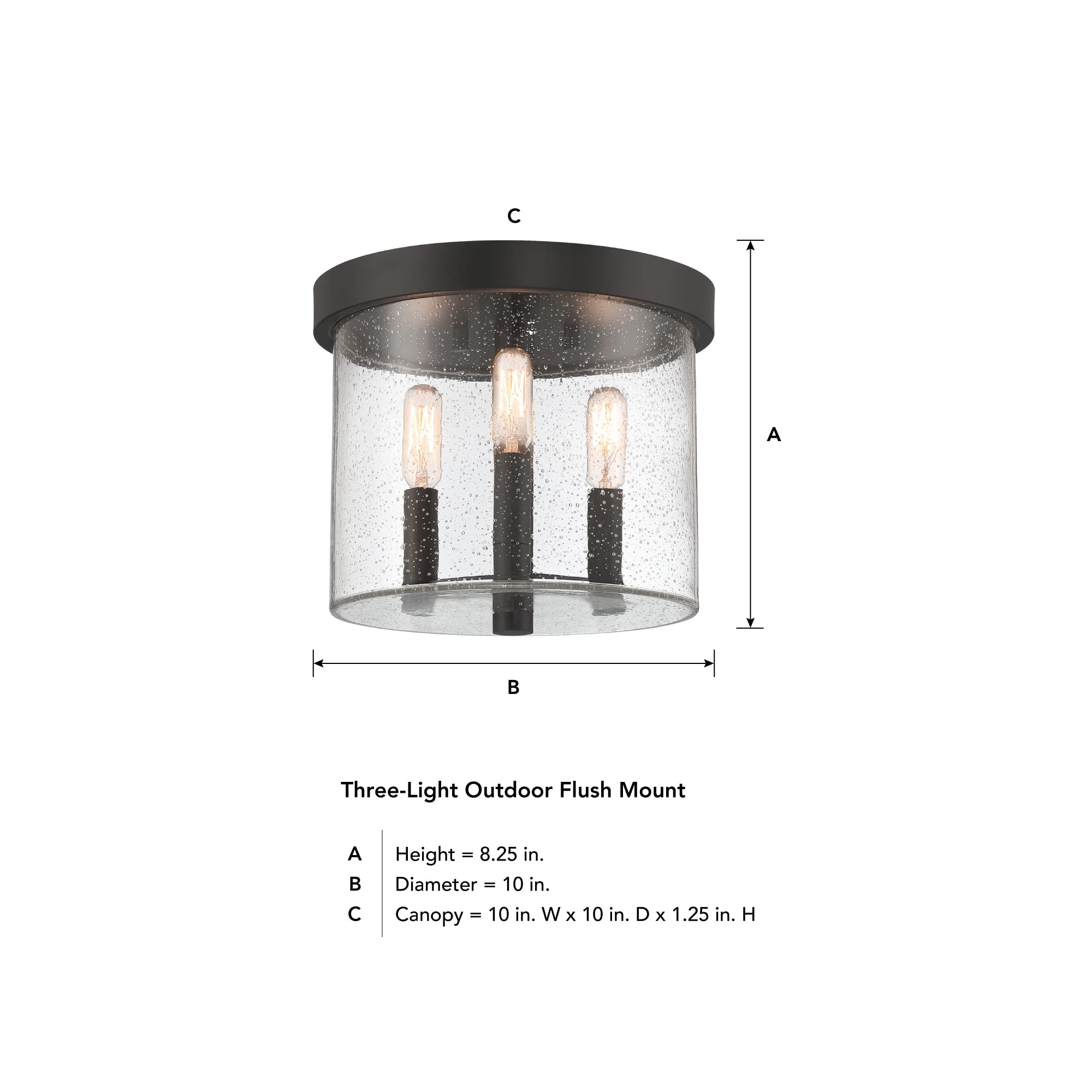 flush mount ceiling light patio