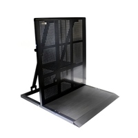 Barrière anti-collision mobile robuste en fer galvanisé à chaud, anti-explosion, pour la gestion des foules en extérieur (stades)