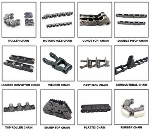 bibo New design Agriculture Double Pitch <b>Roller</b> China Industrial Agricultural Machinery Stainless Steel Timing Conveyor Chain - Product Image 6