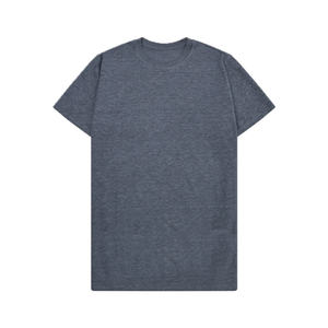 T-shirt uni pour homme 100 % coton écologique avec teintures à faible impact en coton biologique 220 GSM, anti-rétrécissement - Product Image 1