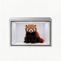 Écran LCD transparent, écran tactile, affichage publicitaire, vitrine intérieure, kiosque pour la vente au détail