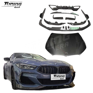 Kit <span class=keywords><strong>de</strong></span> carrocería <span class=keywords><strong>de</strong></span> fibra <span class=keywords><strong>de</strong></span> carbono estilo AC para BMW 8 Series 840i 850i 2019-2022 actualización labio delantero difusor trasero faldón lateral alerón <span class=keywords><strong>de</strong></span> esquina - Product Image 1