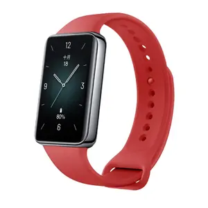 Multiple Colors Soft Silicone Watch Strap For Ho nor Band 9 Smart Replacement Wristband Adjustable Watch Band