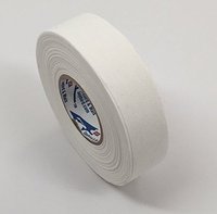 Ruban adhésif de hockey blanc haute résistance, forte adhérence, durable, résistant à l'humidité, en tissu de coton, pour le contrôle du bâton de hockey sur glace