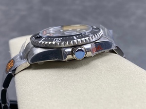 Reloj Mecánico de Lujo de la Mejor Calidad, Resistente al Agua, 43 mm, Fábrica QF, Acero 904L, Movimiento ETA 3235, 126600, Cerámica Negra, Reloj de Buceo - Product Image 4