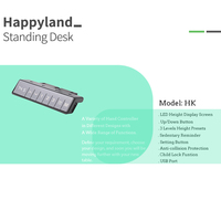 Contrôleur de panneau de commande de bureau debout HZ-1 avec contrôleur manuel de Port de charge USB pour accessoire de bureau réglable en hauteur électrique