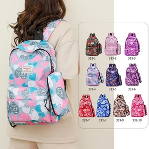 Wholesale High Quality Fashionable Modern Polyester/Nylon Student School Backpacks Kids Pencil Bags Portable Embossing Printing