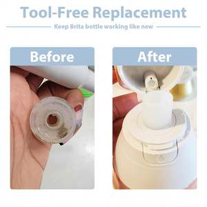 Bouteille d'eau sportive en plastique sans BPA, légère et grande capacité, pour les activités scolaires des enfants - Product Image 3