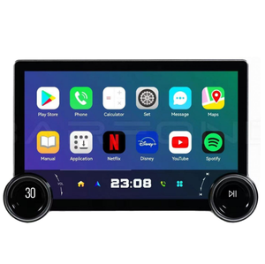 HONGRUI Android 13 <span class=keywords><strong>6</strong></span> + 128G Car-play Auto QLED pantalla táctil 10 Core para unidad principal 11,8 pulgadas Universal Car-play Radio Gps navegación - Product Image 1