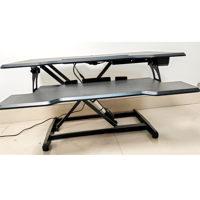 Factory Custom Ergonomic Office Table Office Adjustable Height Computer Desk Standing Workstation Workbench Scissor Lift Tables
