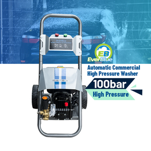 Electric 2200W Ultra High Pressure Cleaner Metal <strong>Car</strong> <strong>Wash</strong> Machine Triplex Pump Adjustable Pressure Cold <strong>Water</strong> Cleaning 100 Bar - Product Image 2