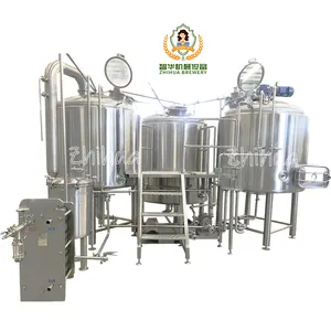 Machine de brassage de bière entièrement automatique de haute qualité pour brassage de bière