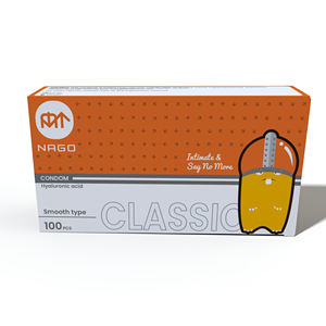 <span class=keywords><strong>Condones</strong></span> de Látex Masculinos Lisos en Oferta, Lubricantes Solubles en Agua de 52 mm, Previenen la Embarazo, 100 Cajas Grandes - Product Image 1