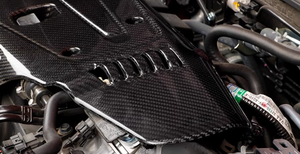 Coperchio del motore sostitutivo in fibra di carbonio secco per 11a generazione <span class=keywords><strong>Civic</strong></span> Type R FL5 <span class=keywords><strong>2022</strong></span> + - Product Image 5