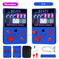 Console de jeu portable rétro Linux DC45V en gros Mooden |   Console de jeu portable mini avec écran large de 4,5 pouces, Wi-Fi intégré