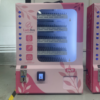 Máquina Expendedora Metálica Mini JFP, Pequeña, Inteligente, Comercial, para Snacks y Bebidas, con Pantalla Táctil, Servicio Autoservicio las 24 Horas
