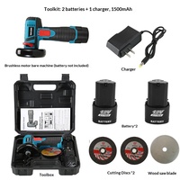 Nouvelle meuleuse d'angle sans fil à moteur sans balais au lithium-ion de 3 pouces, machine de découpe/polissage portative, mini petite machine ménagère