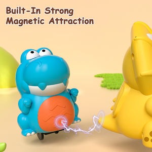 Nouveau jouet interactif pour enfants, adorable dinosaure électrique à bascule, petit dinosaure de dessin animé, <span class=keywords><strong>jeu</strong></span> interactif parent-enfant - Product Image 2