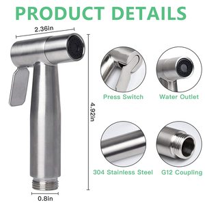 Водосберегающая Многофункциональная портативная головка для ванной - Product Image 4