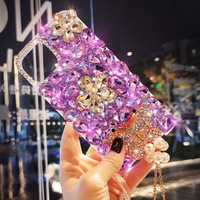 Vente en gros d'usine, coque de téléphone en TPU + strass, paillettes, antichoc, papillons, fleurs, pour 11 12 13 14 15 Pro Max