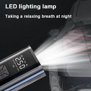 헤비듀티 12V 자동차 타이어 펌프 150PSI 디지털 에어 컴프레서 (SUV, 오토바이용) LED 라이트 포함, 2년 보증 - Product Image 4