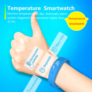 Premium V9 <strong>Smart</strong> Wristbands Body Temperature Monitor Bracelet Thermometers <strong>Vibration</strong> Alarm Watch <strong>Bluetooth</strong> Waterproof <strong>Band</strong> - Product Image 5