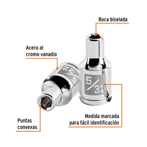 Master con 24 unità 5/32 'socket, 6 punti, 1/4 'drive, Truper - Product Image 2