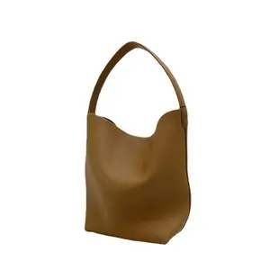 2023新款单肩大容量女性购物袋休闲懒人是懒人桶包经典手提包
