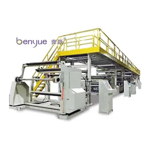 Sublimação automática alemanha papel revestimento máquina para papel filme tecido máquina
