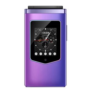 Dropshipping Hot Sale HAMTOD T8 4G Flip Phone EU Version 2.8 Inch + 1.77 Inch <strong>VoLTE</strong> BT SOS OTG 1500mAh <strong>Battery</strong> - Product Image 2