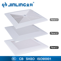 Ventilateur de ventilation connecté au conduit de 10 pouces, ventilateur d'extraction de plafond efficace, extracteur d'air