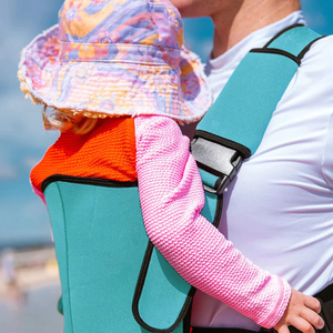 <span class=keywords><strong>Porte</strong></span>-bébé ergonomique en néoprène imperméable Meclon, sac de poitrine réglable pour bébé, siège de hanche pour nourrisson et tout-petit, idéal pour la piscine et la plage - Product Image 3