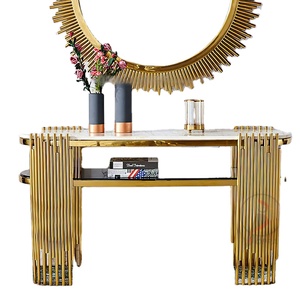 Console da tavolo in vetro italiano, - Product Image 5