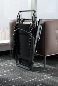 Zware Opvouwbare Slaapstoel Met Matras Draagbare Rust Opvouwbaar Campingbed Voor Ontspanning Op De Werkplek. - Product Image 2