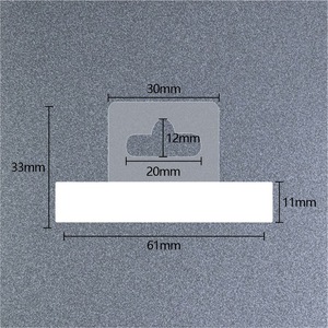 Móc có thể gập lại | Móc PVC tự dính | Móc triển lãm | Móc dính hai mặt | Móc hộp - Product Image 6