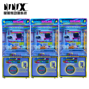 FANCY TOYS LAND X2 Prize Claw Jeu d'arcade à pièces Attrayant Neon Lights Plush Toy Catcher pour les lieux de divertissement - Product Image 4