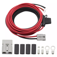 Kit de câblage double batterie, câble 6m 8AWG, connecteur rapide 50A, connecteur d'alimentation gris à courant élevé avec porte-fusible MAXI