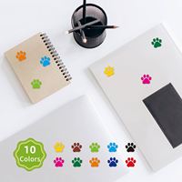 6000 pegatinas de papel con huellas de cachorros de perro, 6x5 pulgadas, para tabla de incentivos infantiles, planificador de recompensas para profesores, material de oficina y escolar