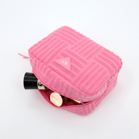 Organisateur de maquillage réutilisable et tendance avec fermeture éclair, porte-pinceaux de maquillage